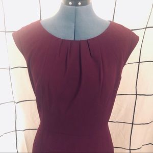 Limited Plum Sheath Dress
